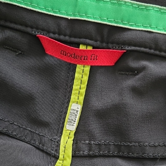 Alberto Men's Modern Fit Black Straight Leg Golf Pants Size 54 - Picture 6 of 10